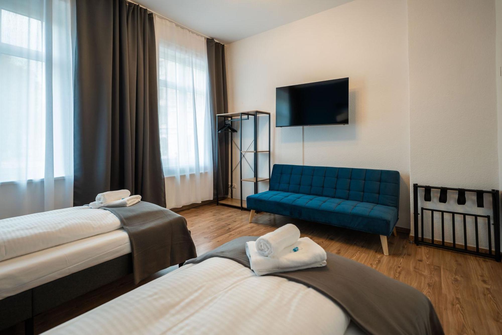 T21 - Apartment Direkt Im Zentrum Mit Parkplatz Chemnitz Exterior photo