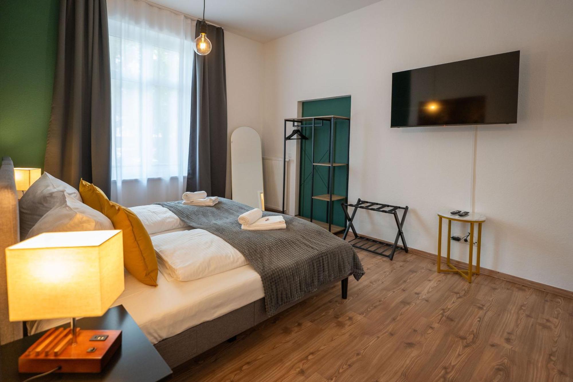 T21 - Apartment Direkt Im Zentrum Mit Parkplatz Chemnitz Exterior photo